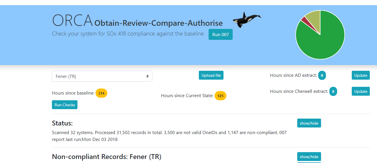 ORCA app